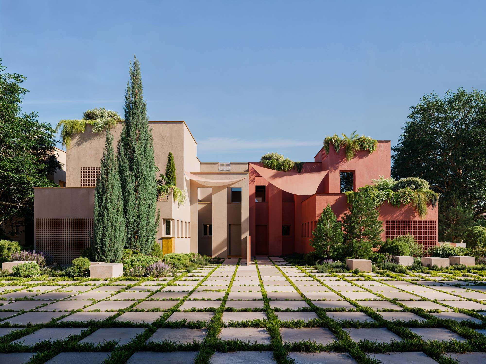 REMP – 200 Villa Masterplan in Middle East- Studio PERF