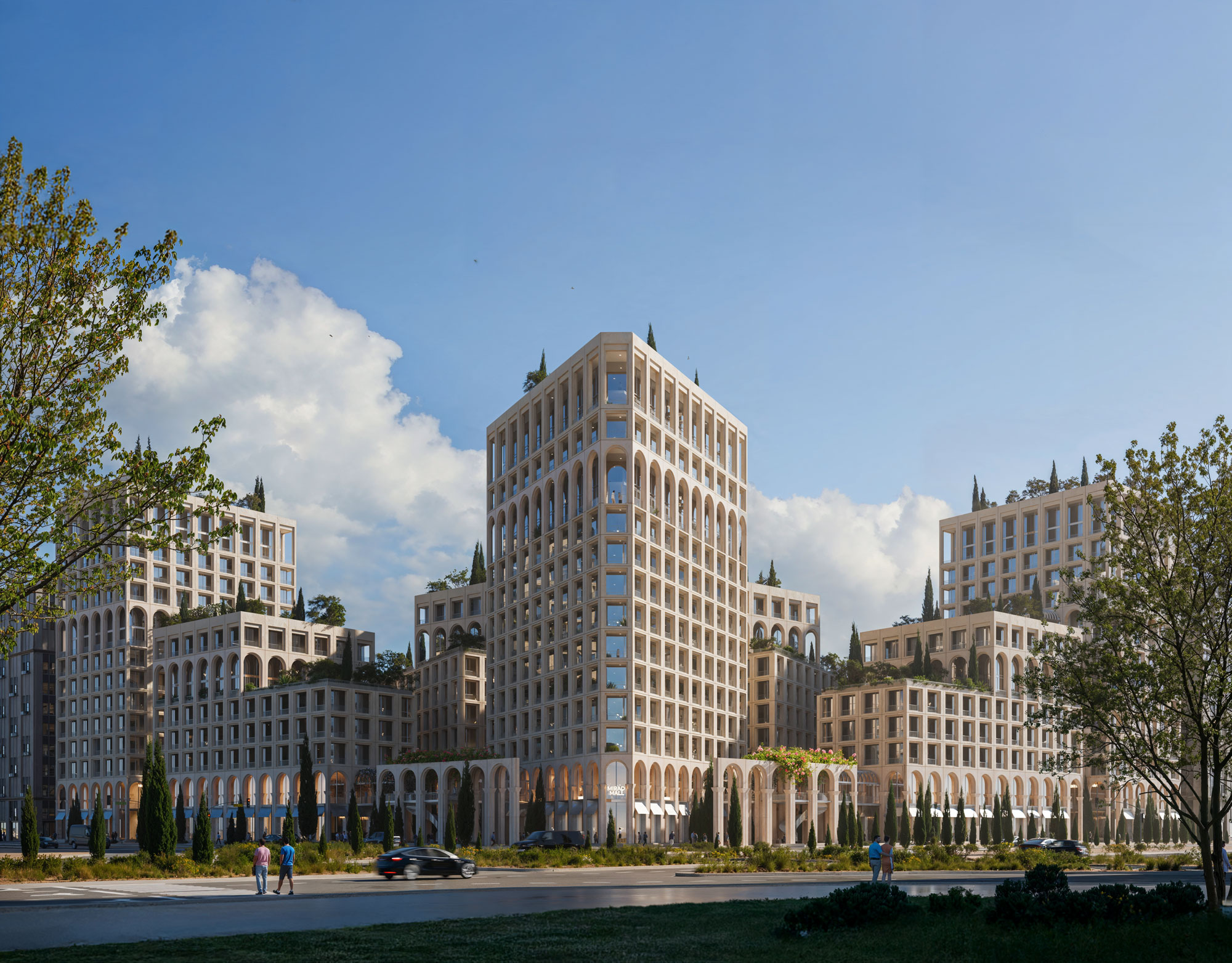MIRA – Mixed Use Building in Middle East – Studio PERF