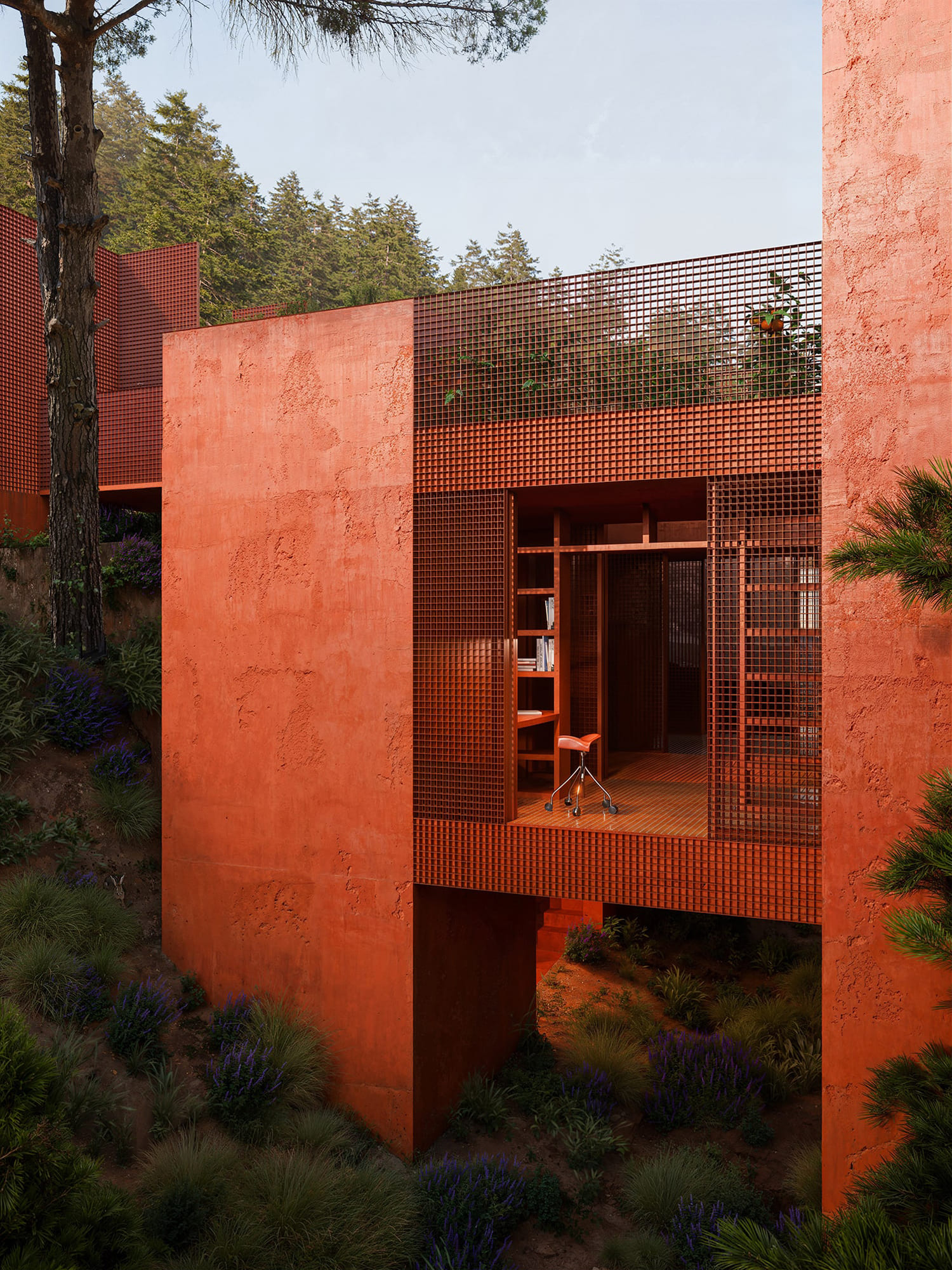 CANO - Red House in Vallvidrera, Barcelona - Studio PERF