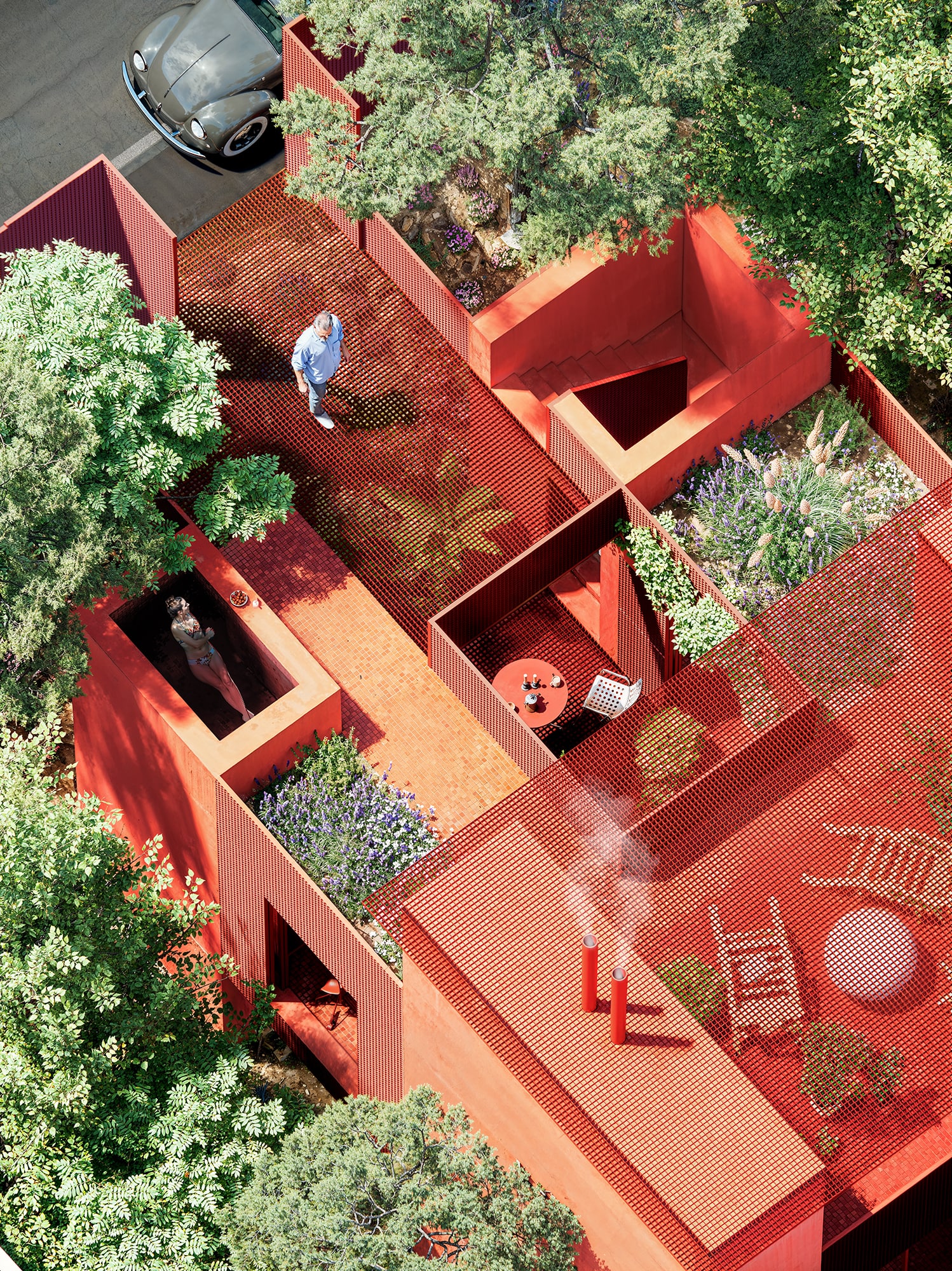 CANO - Red House in Vallvidrera, Barcelona - Studio PERF