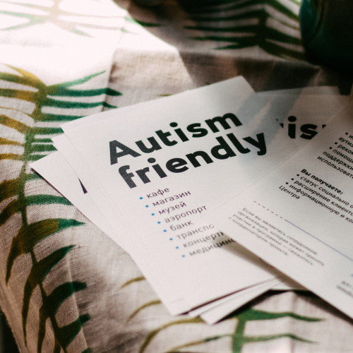 An Autism Friendly leaflet