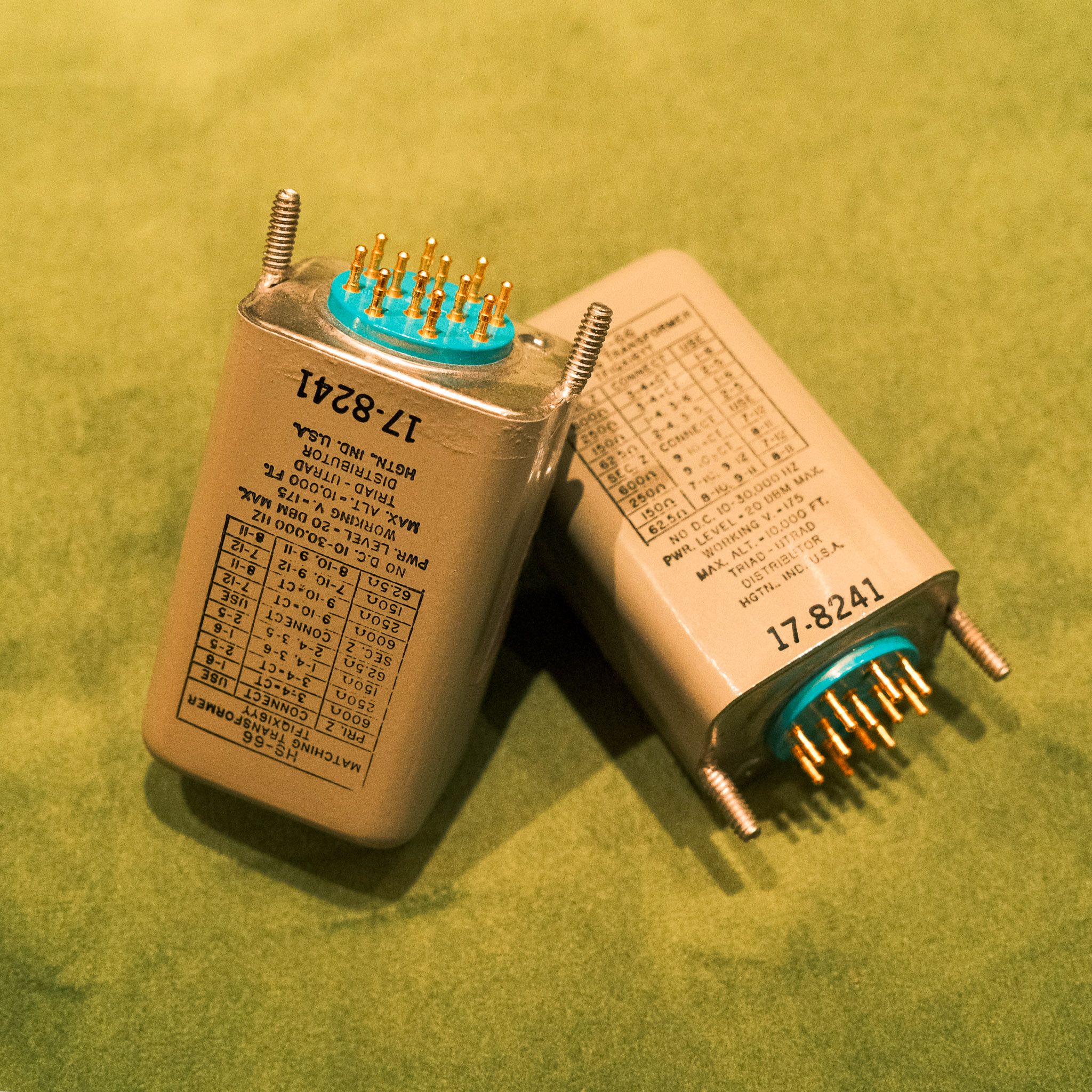 Two Triad HS-66 transformers at Sentir Studio