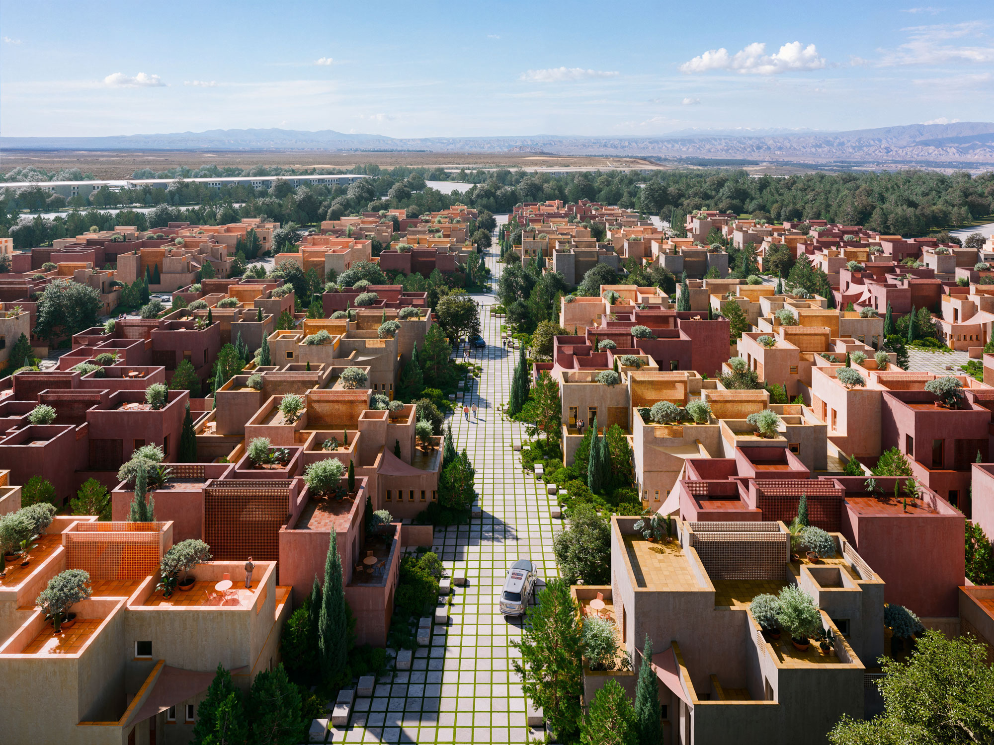 REMP – 200 Villa Masterplan in Middle East- Studio PERF