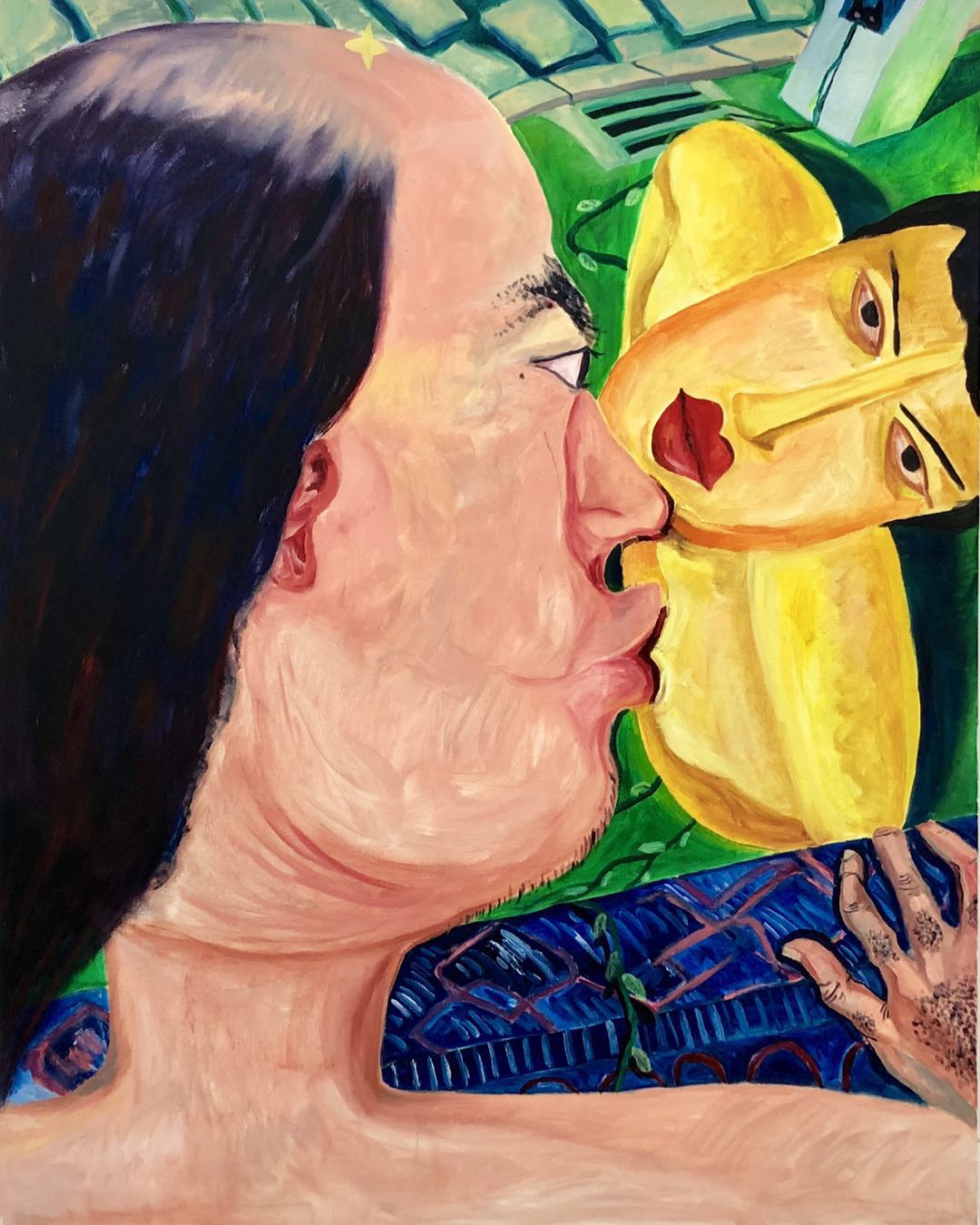 A Kiss (from a bold man)