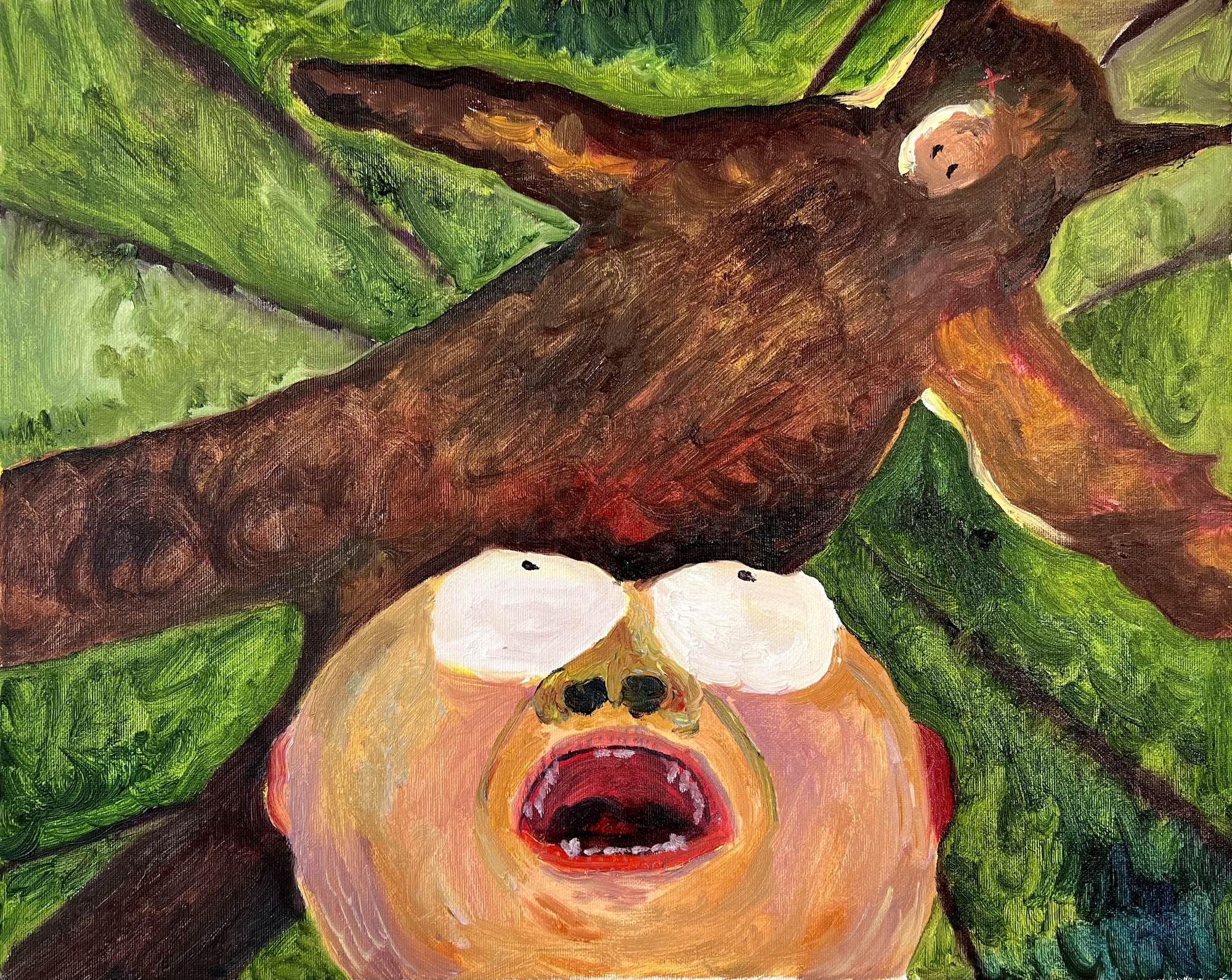 Hunter in the Woods