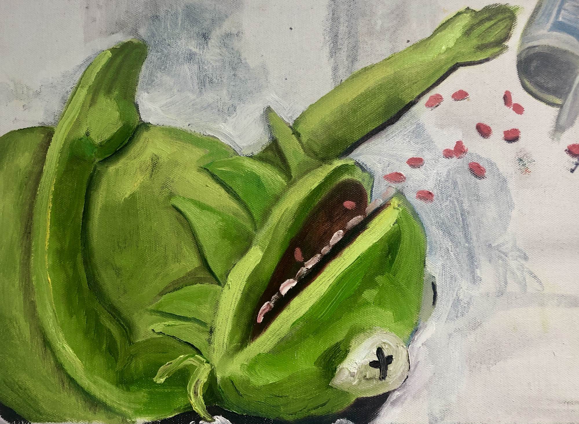 Drugged Frog